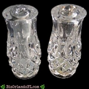 VINTAGE: Gorham Crystal King Edward Salt and Pepper Set